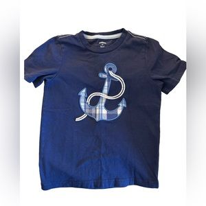 Gymboree Boys Navy Anchor Tee